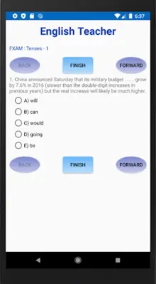 English Teacher android App screenshot 2